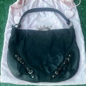Juicy Couture Leather/Canvas Tote Bag